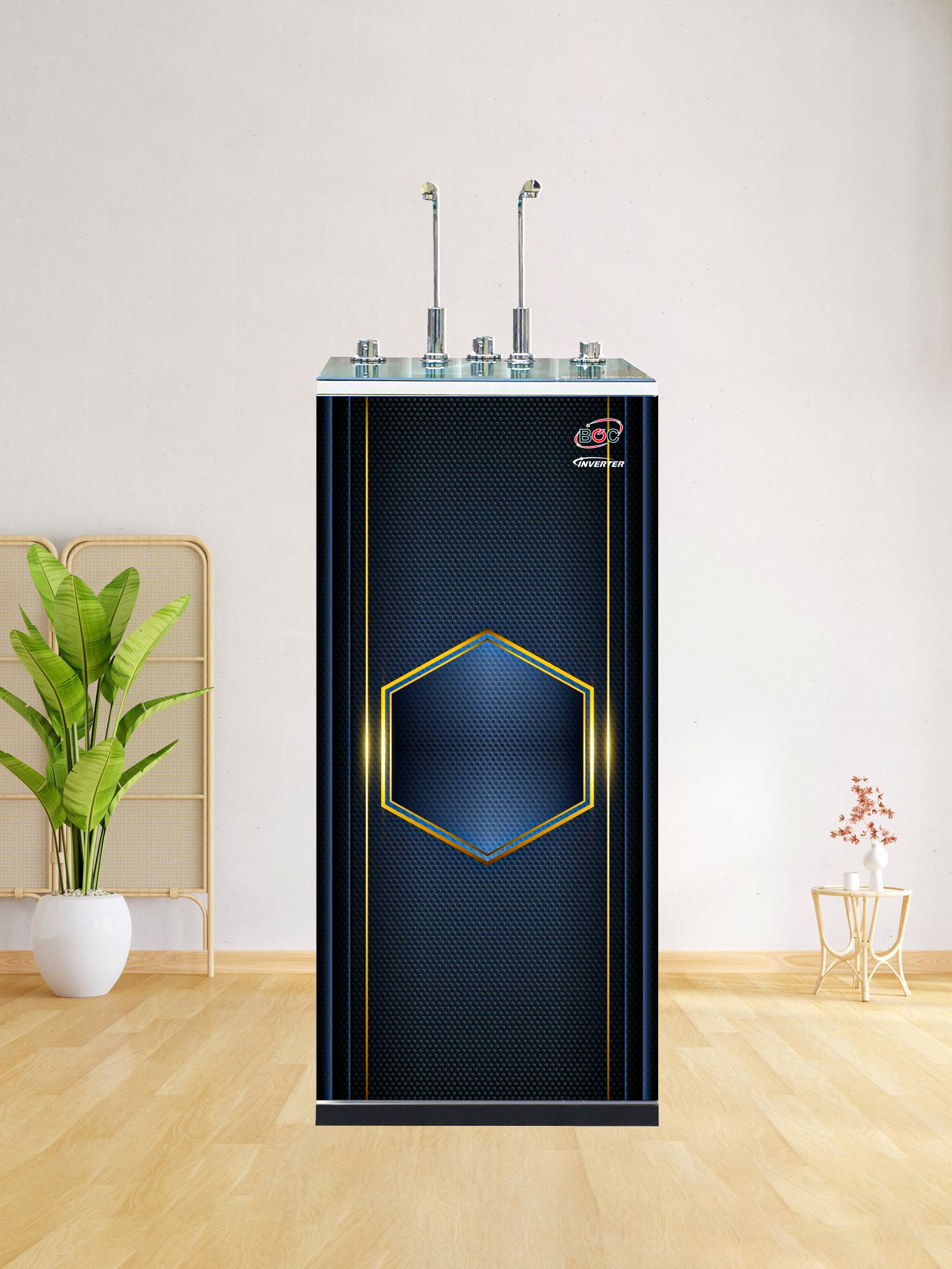 MÁY LỌC NƯỚC FULIZA CAO CẤP NÓNG LẠNH NGUỘI 9 CẤP 2 VÒI