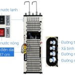 MÁY LỌC NƯỚC FULIZA CAO CẤP NÓNG LẠNH NGUỘI 9 CẤP 2 VÒI SLIM